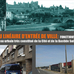 séquences entrée de ville Est - Carcassonne