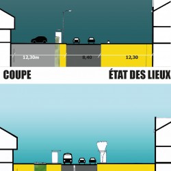 esquisse pour l'aménagement des espaces publics - Saint-Orens (31)
