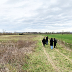 diagnostic en marchant sur le site des Rieux II - Blan (81)