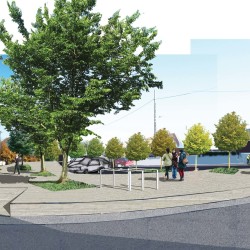 nouvelle centralité - proposition pour l'entrée de ville - Lannemezan (65)