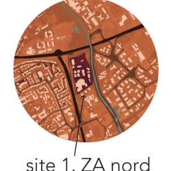 situation secteur nord - étude de renouvellement urbain à Ramonville - 31