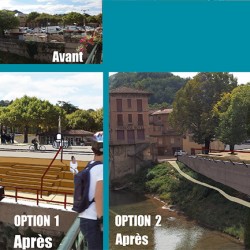 étude d'aménagement des espaces publics du centre-ville - Saint-Affrique (12)