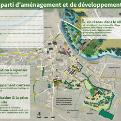 atelier sur l'extension du village - étude de recomposition urbaine à Couffoulens (11)