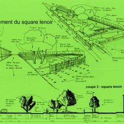 étude d'aménagement de la place Lalaque - Montauban (82)