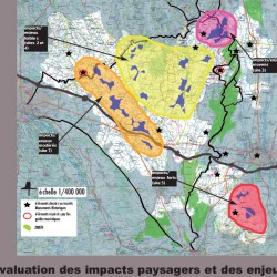 entités paysagères / étude éoliennes - nord de Tarbes (65)