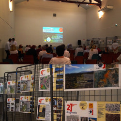 réunion publique, futur éco-quartier à Tresserre (66)