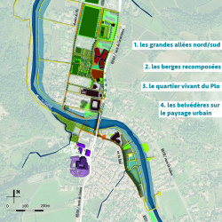 plan-guide, étude de recomposition urbaine à Saint-Hilaire (11)