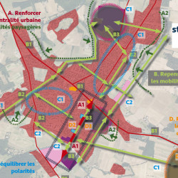 stratégie pour l'étude centre-bourg à Eaunes (31)